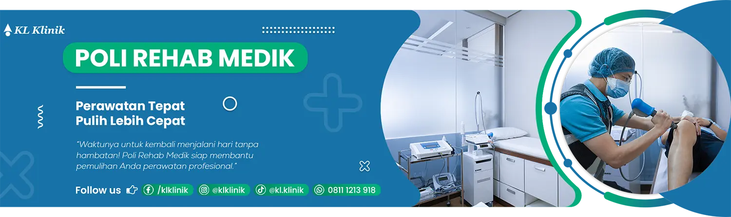 Poli Rehab Medik KL Klinik head banner