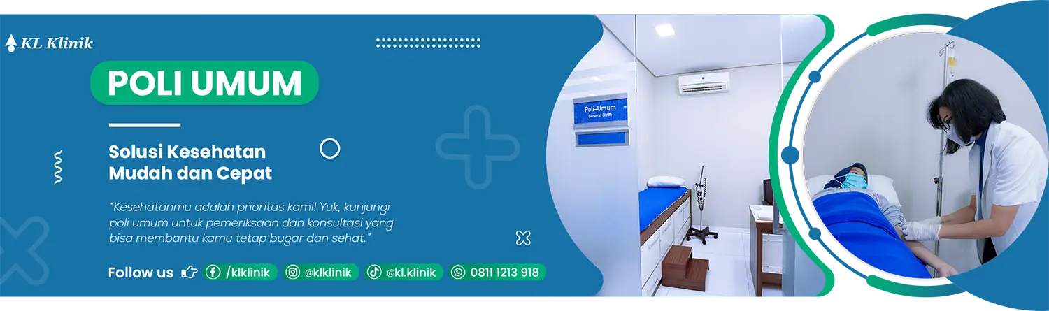 Poli Umum KL Klinik head banner