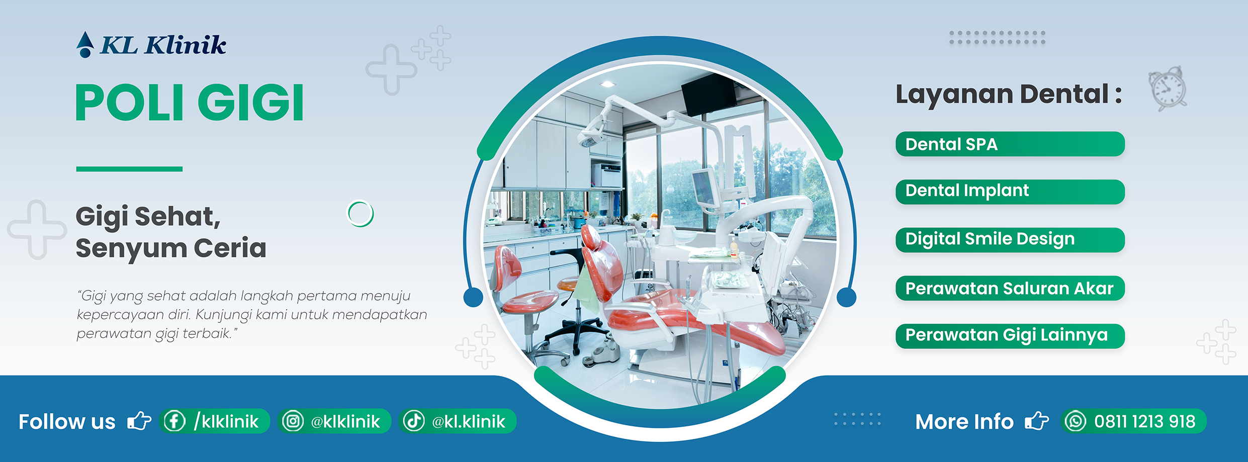 Poli Gigi-KL Klinik-Banner